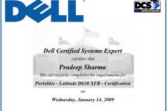 DCSE Portables - Latigude D630 XFR - Certification