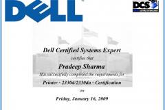 DCSE Printer - 2330d-2330dn - Certification